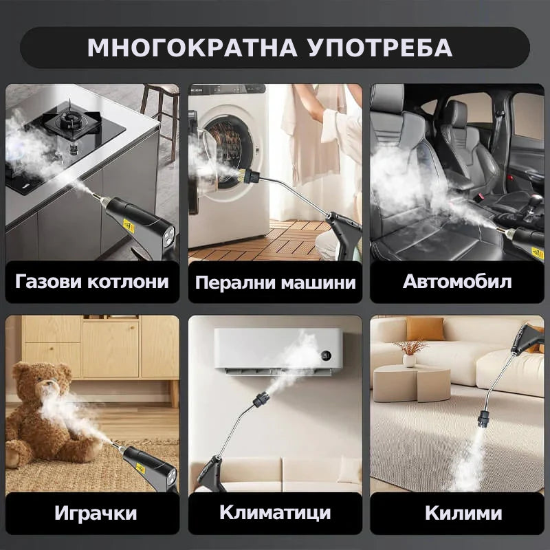 Господарят на Чистотата Pro™ – Парочистачка 2500W